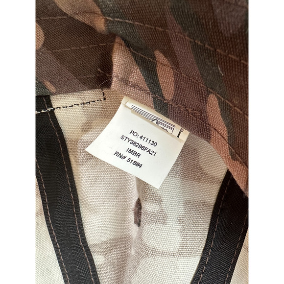 Patagonia P-6 Label Trad Cap Camo Camouflage Hat No Size Adjustable Adults - Picture 7 of 8